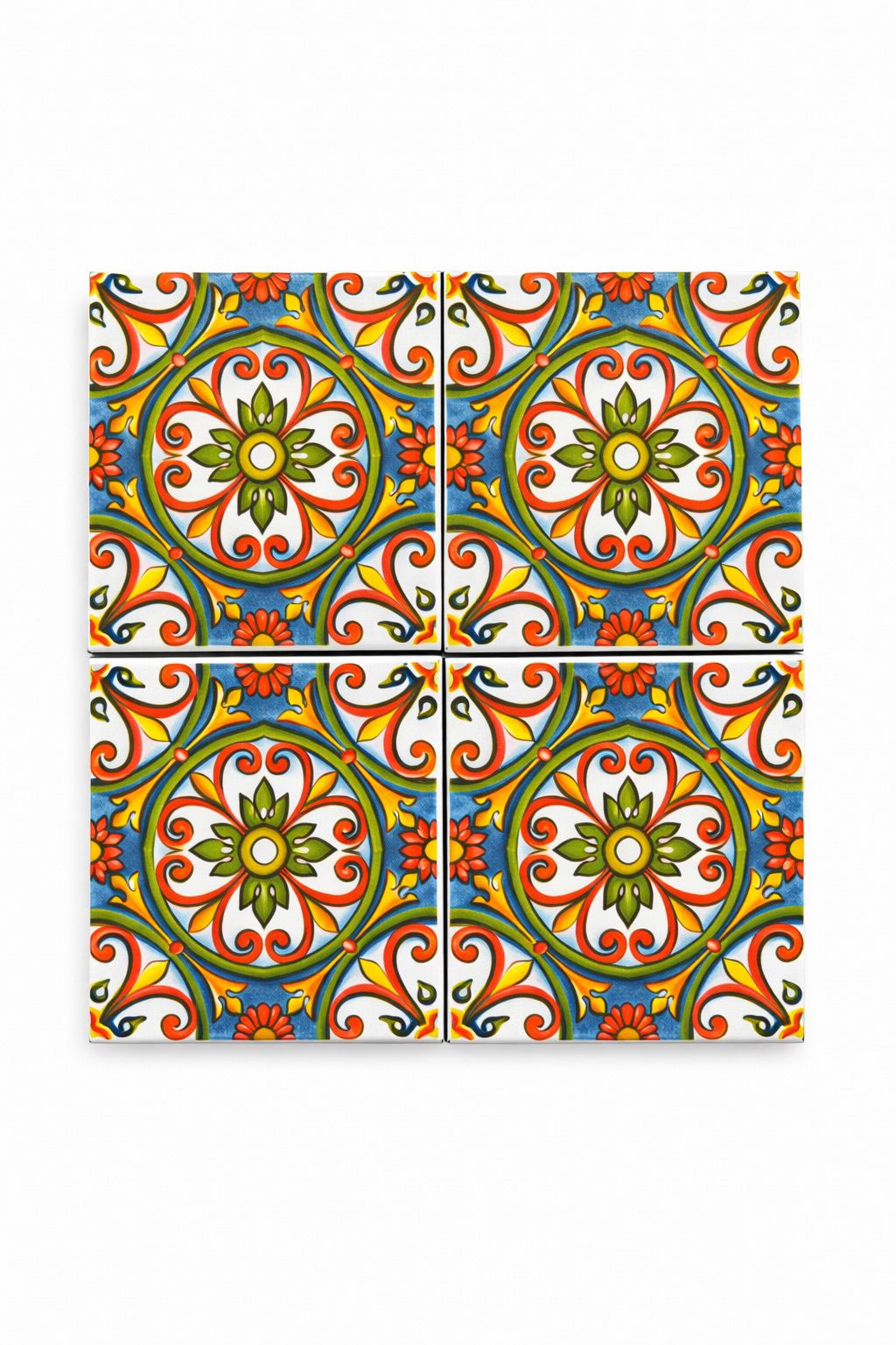 10X10 Meksika desenli Çini Karolar-8